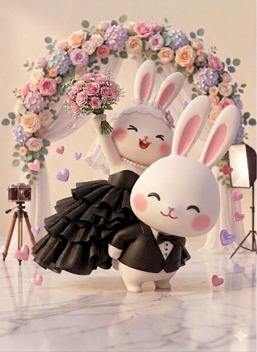 웨딩 토끼 2